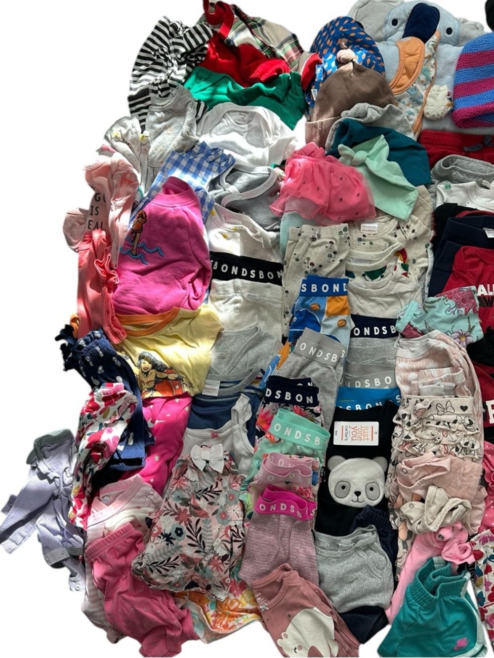 Mystery Lot of 0-3mos Baby Boy Clothes up to 20 Items or 5lbs - Picture 2 of 7